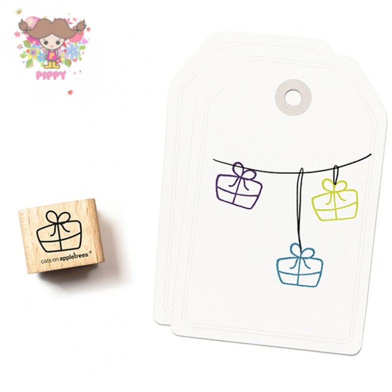 cats on appletrees STAMP☆Present 3 Outline☆
